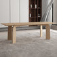 Solid Wood Contemporary Dining Table Rectangular Dining Table with 4 Legs Clearhalo ' dining_table' 'Dining Tables & Seating' 'Dining Tables' 'furn' 'furn_dining_table' 'Furniture' 'furniture_dining_table' 'Kitchen & Dining Furniture' 'kitchen&dining_furn' 'kitchen' 'kitchen_dining_table' 4422314