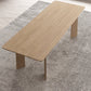 Solid Wood Contemporary Dining Table Rectangular Dining Table with 4 Legs Clearhalo ' dining_table' 'Dining Tables & Seating' 'Dining Tables' 'furn' 'furn_dining_table' 'Furniture' 'furniture_dining_table' 'Kitchen & Dining Furniture' 'kitchen&dining_furn' 'kitchen' 'kitchen_dining_table' 4422315