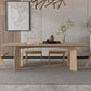 Solid Wood Contemporary Dining Table Rectangular Dining Table with 4 Legs Clearhalo ' dining_table' 'Dining Tables & Seating' 'Dining Tables' 'furn' 'furn_dining_table' 'Furniture' 'furniture_dining_table' 'Kitchen & Dining Furniture' 'kitchen&dining_furn' 'kitchen' 'kitchen_dining_table' 4422317