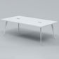 Contemporary Rectangle Dining Table Solid Wood Top Indoor Table with 4 Legs Clearhalo ' dining_table' 'Dining Tables & Seating' 'Dining Tables' 'furn' 'furn_dining_table' 'Furniture' 'furniture_dining_table' 'Kitchen & Dining Furniture' 'kitchen&dining_furn' 'kitchen' 'kitchen_dining_table' 4422359