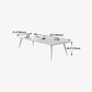 Contemporary Rectangle Dining Table Solid Wood Top Indoor Table with 4 Legs Clearhalo ' dining_table' 'Dining Tables & Seating' 'Dining Tables' 'furn' 'furn_dining_table' 'Furniture' 'furniture_dining_table' 'Kitchen & Dining Furniture' 'kitchen&dining_furn' 'kitchen' 'kitchen_dining_table' 4422364