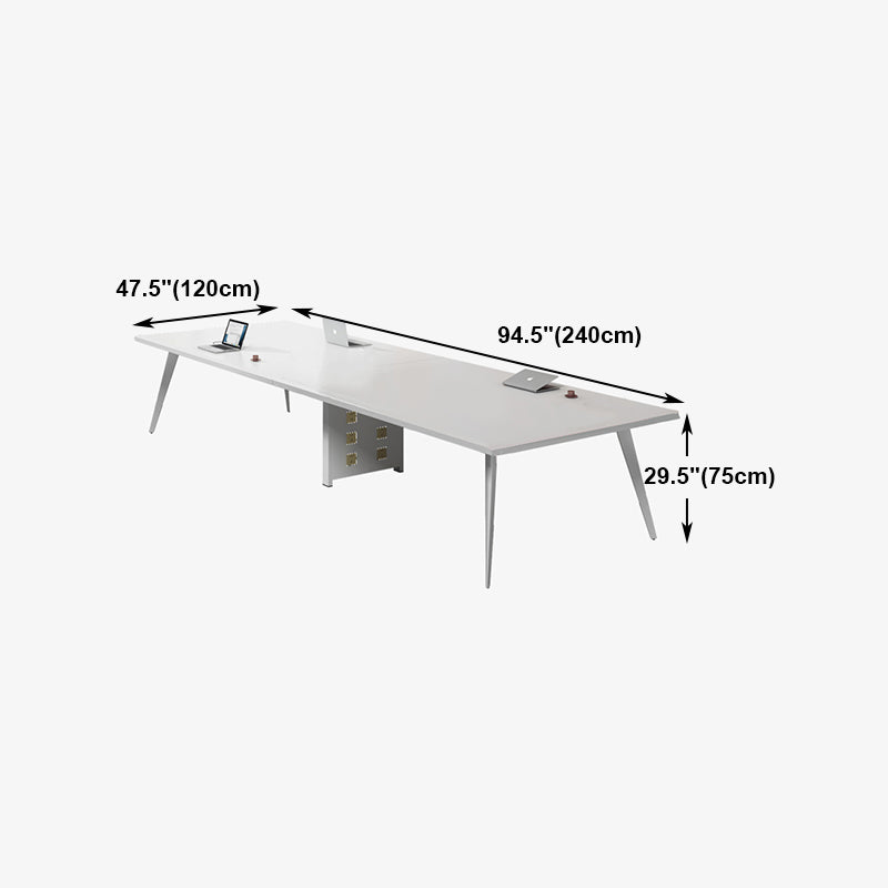 Contemporary Rectangle Dining Table Solid Wood Top Indoor Table with 4 Legs Clearhalo ' dining_table' 'Dining Tables & Seating' 'Dining Tables' 'furn' 'furn_dining_table' 'Furniture' 'furniture_dining_table' 'Kitchen & Dining Furniture' 'kitchen&dining_furn' 'kitchen' 'kitchen_dining_table' 4422368