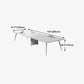Contemporary Rectangle Dining Table Solid Wood Top Indoor Table with 4 Legs Clearhalo ' dining_table' 'Dining Tables & Seating' 'Dining Tables' 'furn' 'furn_dining_table' 'Furniture' 'furniture_dining_table' 'Kitchen & Dining Furniture' 'kitchen&dining_furn' 'kitchen' 'kitchen_dining_table' 4422369