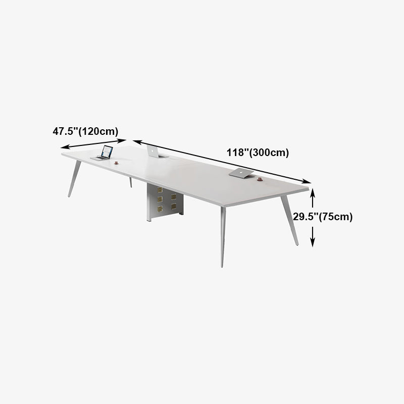 Contemporary Rectangle Dining Table Solid Wood Top Indoor Table with 4 Legs Clearhalo ' dining_table' 'Dining Tables & Seating' 'Dining Tables' 'furn' 'furn_dining_table' 'Furniture' 'furniture_dining_table' 'Kitchen & Dining Furniture' 'kitchen&dining_furn' 'kitchen' 'kitchen_dining_table' 4422371
