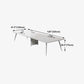 Contemporary Rectangle Dining Table Solid Wood Top Indoor Table with 4 Legs Clearhalo ' dining_table' 'Dining Tables & Seating' 'Dining Tables' 'furn' 'furn_dining_table' 'Furniture' 'furniture_dining_table' 'Kitchen & Dining Furniture' 'kitchen&dining_furn' 'kitchen' 'kitchen_dining_table' 4422372