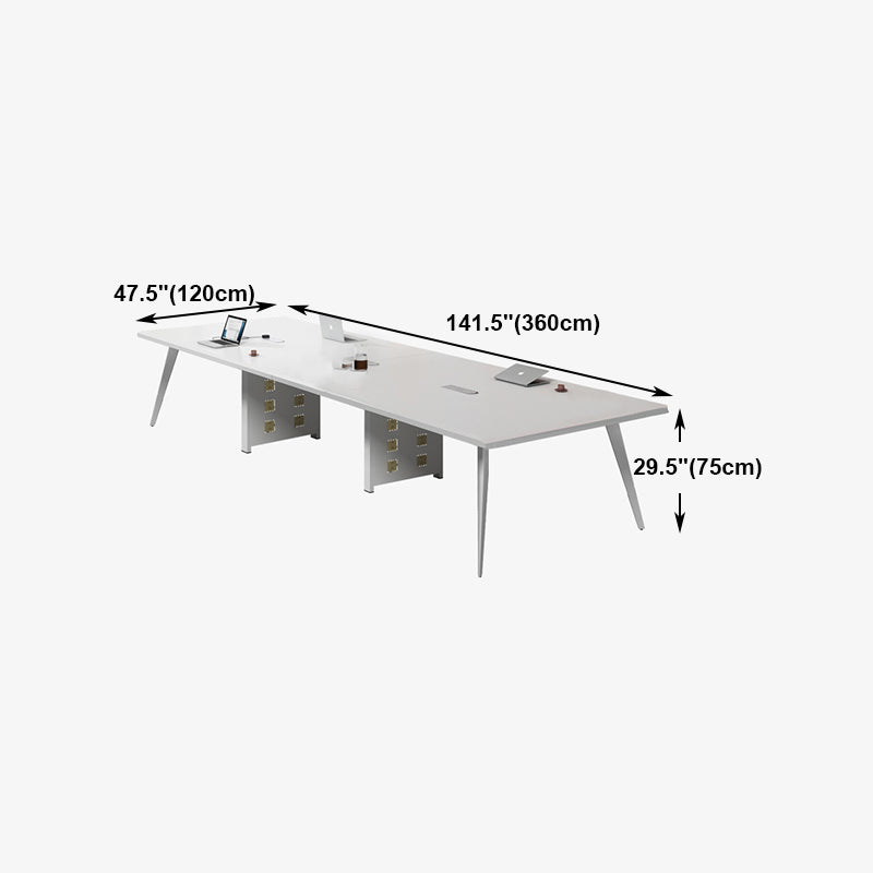 Contemporary Rectangle Dining Table Solid Wood Top Indoor Table with 4 Legs Clearhalo ' dining_table' 'Dining Tables & Seating' 'Dining Tables' 'furn' 'furn_dining_table' 'Furniture' 'furniture_dining_table' 'Kitchen & Dining Furniture' 'kitchen&dining_furn' 'kitchen' 'kitchen_dining_table' 4422373