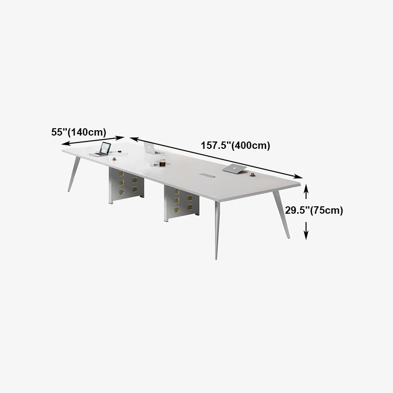 Contemporary Rectangle Dining Table Solid Wood Top Indoor Table with 4 Legs Clearhalo ' dining_table' 'Dining Tables & Seating' 'Dining Tables' 'furn' 'furn_dining_table' 'Furniture' 'furniture_dining_table' 'Kitchen & Dining Furniture' 'kitchen&dining_furn' 'kitchen' 'kitchen_dining_table' 4422374