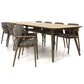 Rectangle Contemporary Dining Table Pine Wood Top Table with 4 Legs 78.7"L x 31.5"W x 29.5"H Without Chairs Clearhalo ' dining_table' 'Dining Tables & Seating' 'Dining Tables' 'furn' 'furn_dining_table' 'Furniture' 'furniture_dining_table' 'Kitchen & Dining Furniture' 'kitchen&dining_furn' 'kitchen' 'kitchen_dining_table' 4422377