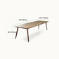 Rectangle Contemporary Dining Table Pine Wood Top Table with 4 Legs Clearhalo ' dining_table' 'Dining Tables & Seating' 'Dining Tables' 'furn' 'furn_dining_table' 'Furniture' 'furniture_dining_table' 'Kitchen & Dining Furniture' 'kitchen&dining_furn' 'kitchen' 'kitchen_dining_table' 4422387