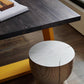 Contemporary Rectangle Dining Table Solid Wood Top Table with Sled Base Clearhalo ' dining_table' 'Dining Tables & Seating' 'Dining Tables' 'furn' 'furn_dining_table' 'Furniture' 'furniture_dining_table' 'Kitchen & Dining Furniture' 'kitchen&dining_furn' 'kitchen' 'kitchen_dining_table' 4422397