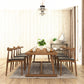 Contemporary Solid Wood Dining Table Rectangle Table with Trestle Base Clearhalo ' dining_table' 'Dining Tables & Seating' 'Dining Tables' 'furn' 'furn_dining_table' 'Furniture' 'furniture_dining_table' 'Kitchen & Dining Furniture' 'kitchen&dining_furn' 'kitchen' 'kitchen_dining_table' 4422417