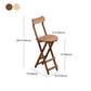 Nordic Style Armless Wood Barstools Folding Bar Stools, 1 Piece Clearhalo 'Bar Furniture' 'Bar Stools' 'bar_stools' 'furn' 'furn_bar_stools' 'furniture_bar_stools' 'Kitchen & Dining Furniture' 'kitchen&dining_furn' 'kitchen' 'kitchen_furn' Furniture' 4422504