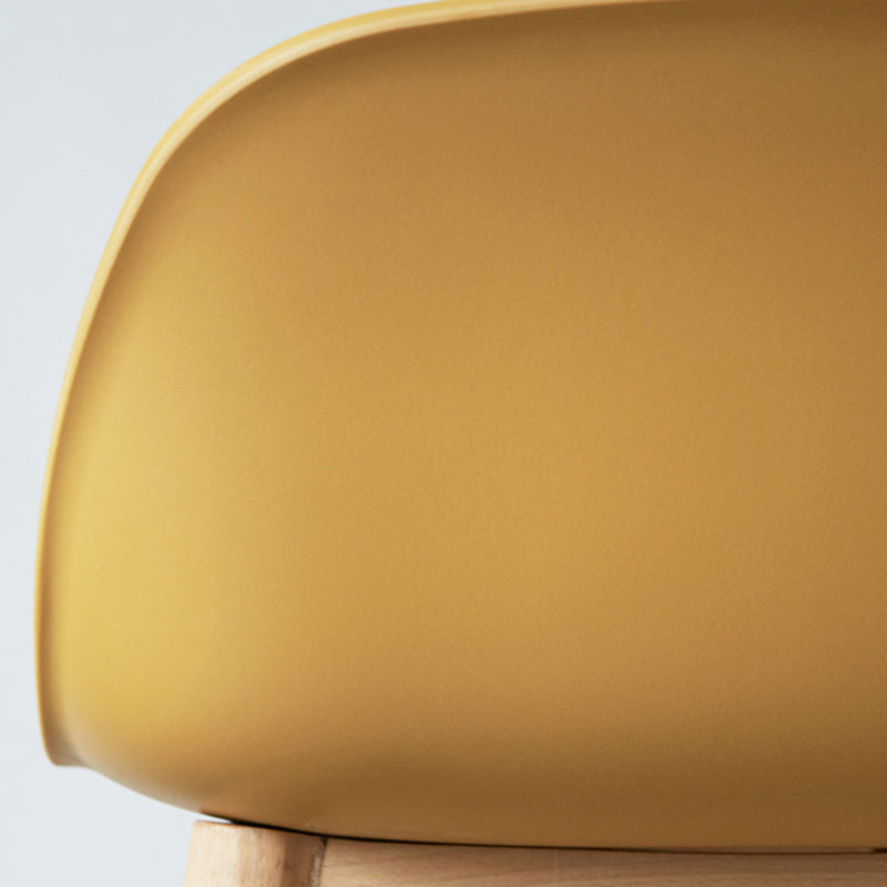 Scandinavian Wood Counter Stools Plastic Low Back Bar Stools with Footrest Clearhalo 'Bar Furniture' 'Bar Stools' 'bar_stools' 'furn' 'furn_bar_stools' 'furniture_bar_stools' 'Kitchen & Dining Furniture' 'kitchen&dining_furn' 'kitchen' 'kitchen_furn' Furniture' 4422689