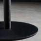 Industrial Round Wood Indoor Pub Bar Table Steel Single Pedestal Bar Dining Table Clearhalo 'Bar Furniture' 'Bar Tables' 'bar_tables' 'furn' 'furn_bar_tables' 'Furniture' 'furniture_bar_tables' 'Kitchen & Dining Furniture' 4423289