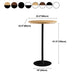 Industrial Round Wood Indoor Pub Bar Table Steel Single Pedestal Bar Dining Table Clearhalo 'Bar Furniture' 'Bar Tables' 'bar_tables' 'furn' 'furn_bar_tables' 'Furniture' 'furniture_bar_tables' 'Kitchen & Dining Furniture' 4423296