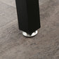 Industrial Stone Indoor Pub Bar Table Iron Trestle Pedestal Bar Dining Table Clearhalo 'Bar Furniture' 'Bar Tables' 'bar_tables' 'furn' 'furn_bar_tables' 'Furniture' 'furniture_bar_tables' 'Kitchen & Dining Furniture' 4423330
