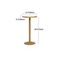 Glam Faux Marble Bistro Table Indoor Gold Steel Bar Dining Table with Single Pedestal Clearhalo 'Bar Furniture' 'Bar Tables' 'bar_tables' 'furn' 'furn_bar_tables' 'Furniture' 'furniture_bar_tables' 'Kitchen & Dining Furniture' 4423355