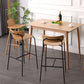 Industrial Iron Simple Barstool Restaurant Tall Stool with Wood Seat, 1 Piece Clearhalo 'Bar Furniture' 'Bar Stools' 'bar_stools' 'furn' 'furn_bar_stools' 'furniture_bar_stools' 'Kitchen & Dining Furniture' 'kitchen&dining_furn' 'kitchen' 'kitchen_furn' Furniture' 4423393