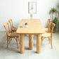 Solid Wood 1/2/5 Pieces Dining Set Modern Rectangle Dinette Table Set for Home Use 5 Pieces: Table, 4 Chairs Clearhalo 'Dining Room Sets' 'Dining Tables & Seating' 'dining_room_set' 'furn' 'furn_dining_room_set' 'Furniture' 'furniture_dining_room_set' 'Kitchen & Dining Furniture' 'kitchen&dining_furn' 'kitchen' 4428911