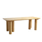 Solid Wood 1/2/5 Pieces Dining Set Modern Rectangle Dinette Table Set for Home Use Clearhalo 'Dining Room Sets' 'Dining Tables & Seating' 'dining_room_set' 'furn' 'furn_dining_room_set' 'Furniture' 'furniture_dining_room_set' 'Kitchen & Dining Furniture' 'kitchen&dining_furn' 'kitchen' 4428915