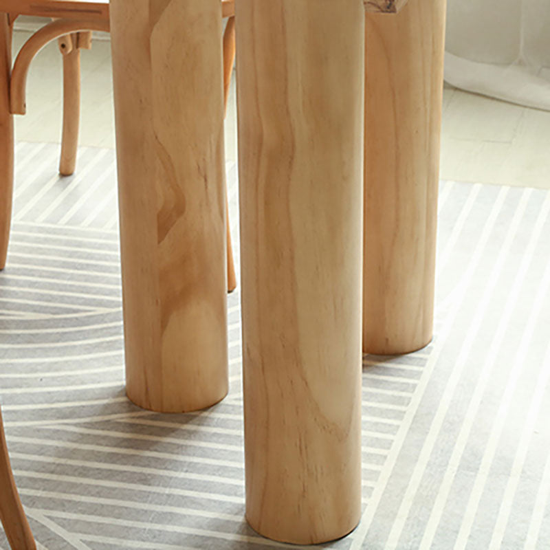 Solid Wood 1/2/5 Pieces Dining Set Modern Rectangle Dinette Table Set for Home Use Clearhalo 'Dining Room Sets' 'Dining Tables & Seating' 'dining_room_set' 'furn' 'furn_dining_room_set' 'Furniture' 'furniture_dining_room_set' 'Kitchen & Dining Furniture' 'kitchen&dining_furn' 'kitchen' 4428919
