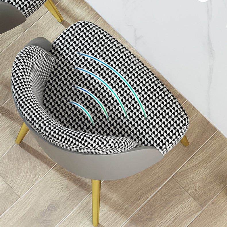 1/4/5/7 Pcs Metal Nordic Dining Set with Rectangle Table Dinette Set Clearhalo 'Dining Room Sets' 'Dining Tables & Seating' 'dining_room_set' 'Furniture' 'furniture_dining_room_set' 'Kitchen & Dining Furniture' 'kitchen&dining_furn' 'kitchen' 4428989