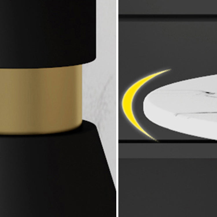 1/2/5 Pcs Metal Glam Dining Room Set with Round Dining Table Dinette Set Clearhalo 'Dining Room Sets' 'Dining Tables & Seating' 'dining_room_set' 'furn' 'furn_dining_room_set' 'Furniture' 'furniture_dining_room_set' 'Kitchen & Dining Furniture' 'kitchen&dining_furn' 'kitchen' 4429005