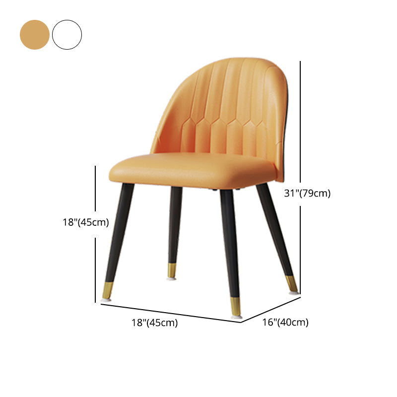 1/4/7 Pcs Metal Modern Dining Room Set with Round Table and Steel Legs Dining Set Clearhalo 'Dining Room Sets' 'Dining Tables & Seating' 'dining_room_set' 'furn' 'furn_dining_room_set' 'Furniture' 'furniture_dining_room_set' 'Kitchen & Dining Furniture' 'kitchen&dining_furn' 'kitchen' 4429033