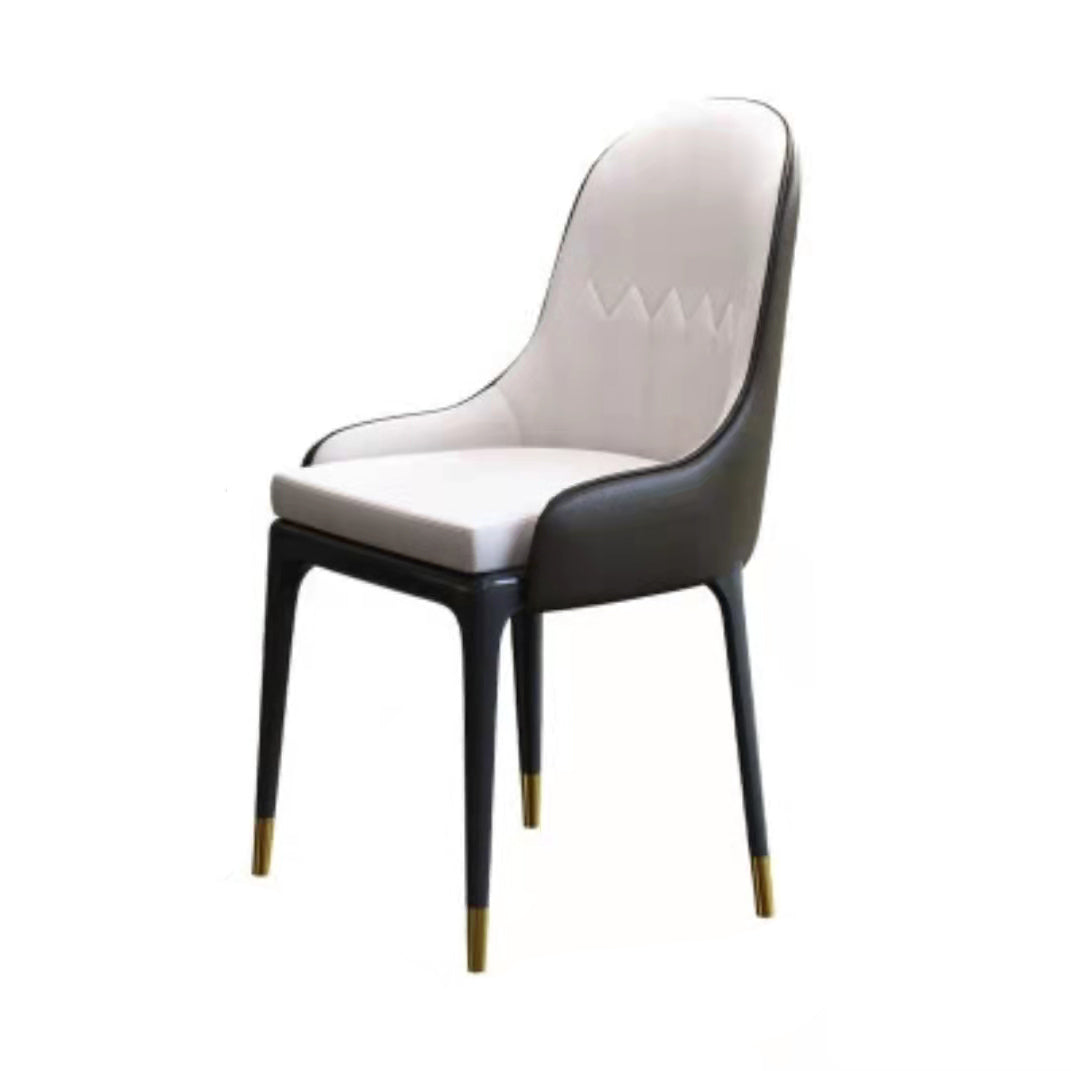 1/5/7 Pcs Metal Contemporary Dining Room Set with Rectangle Table Dining Set 1 Beige Chair Clearhalo 'Dining Room Sets' 'Dining Tables & Seating' 'dining_room_set' 'furn' 'furn_dining_room_set' 'Furniture' 'furniture_dining_room_set' 'Kitchen & Dining Furniture' 'kitchen&dining_furn' 'kitchen' 4429065