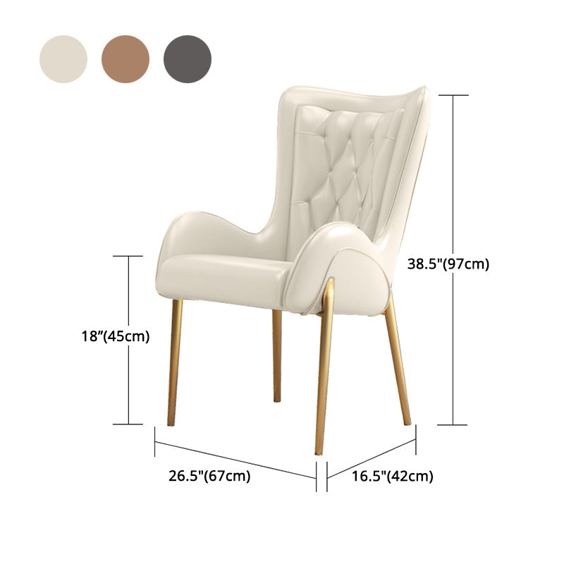 1/3/4/5 Pcs Glam Style Dining Room Set with Round Table and Metal Base Dining Set Clearhalo 'Dining Room Sets' 'Dining Tables & Seating' 'dining_room_set' 'furn' 'furn_dining_room_set' 'Furniture' 'furniture_dining_room_set' 'Kitchen & Dining Furniture' 'kitchen&dining_furn' 'kitchen' 4429096