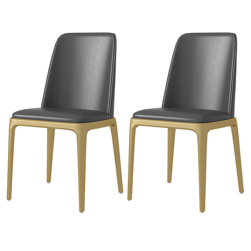 Nordic 1/2/5/7 Pieces Dining Set Sintered Stone Dining Table Set with Leather Chairs 2 Black Chairs Clearhalo 'Dining Room Sets' 'Dining Tables & Seating' 'dining_room_set' 'furn' 'furn_dining_room_set' 'Furniture' 'furniture_dining_room_set' 'Kitchen & Dining Furniture' 'kitchen&dining_furn' 'kitchen' 4429164