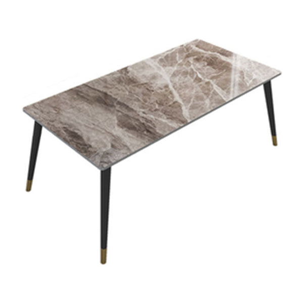 1/2/5/7 Pieces Modern Dining Set Sintered Stone Dinette Table Set with Chairs Clearhalo 'Dining Room Sets' 'Dining Tables & Seating' 'dining_room_set' 'furn' 'furn_dining_room_set' 'Furniture' 'furniture_dining_room_set' 'Kitchen & Dining Furniture' 'kitchen&dining_furn' 'kitchen' 4429184