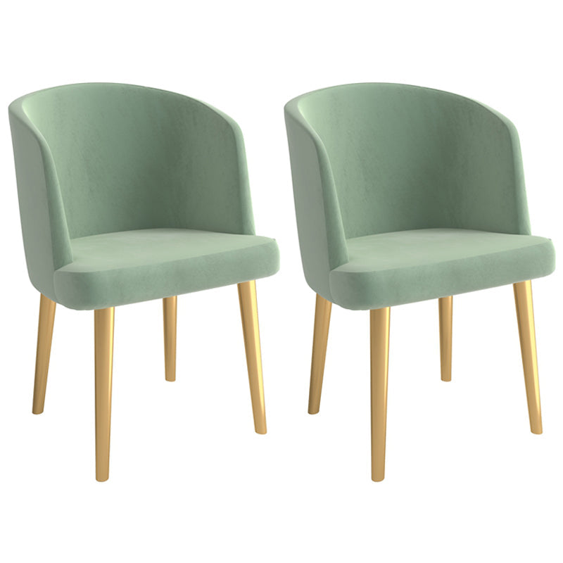 Luxury 1/2/5/7 Pieces Dining Set Sintered Stone Rectangle Dining Table Set with Chairs 2 Green Chairs Clearhalo 'Dining Room Sets' 'Dining Tables & Seating' 'dining_room_set' 'furn' 'furn_dining_room_set' 'Furniture' 'furniture_dining_room_set' 'Kitchen & Dining Furniture' 'kitchen&dining_furn' 'kitchen' 4429201