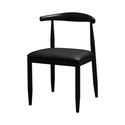 Industrial 1/2/5/7 Pieces Dining Set Solid Wood Dining Table Set for Home 1 Black Chair Clearhalo 'Dining Room Sets' 'Dining Tables & Seating' 'dining_room_set' 'furn' 'furn_dining_room_set' 'Furniture' 'furniture_dining_room_set' 'Kitchen & Dining Furniture' 'kitchen&dining_furn' 'kitchen' 4429247