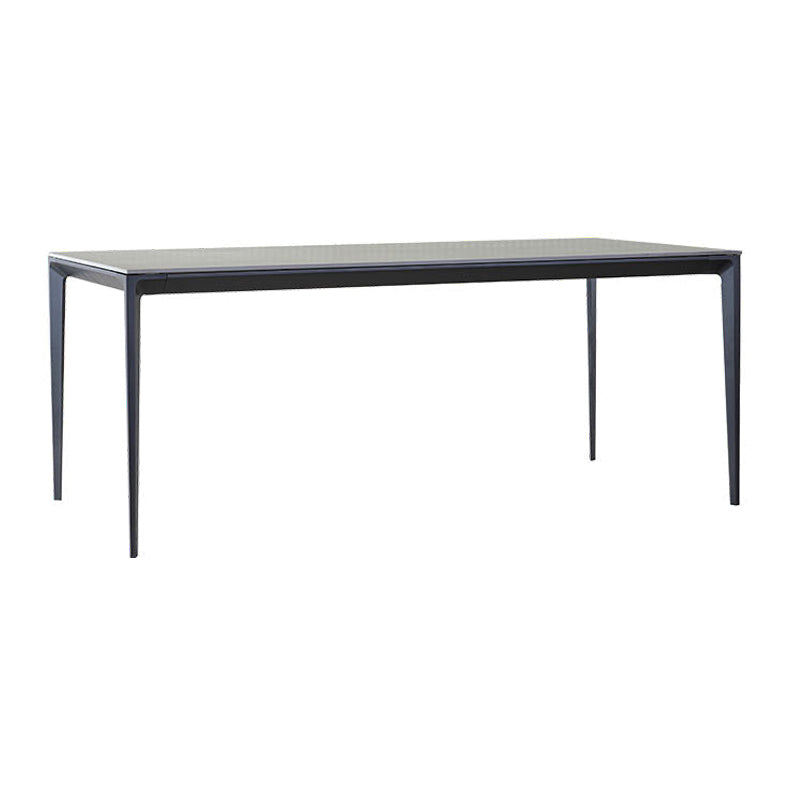 Modern 1/3/4/7 Pieces Dining Set Rectangle Sintered Stone Dining Table Set Clearhalo 'Dining Room Sets' 'Dining Tables & Seating' 'dining_room_set' 'furn' 'furn_dining_room_set' 'Furniture' 'furniture_dining_room_set' 'Kitchen & Dining Furniture' 'kitchen&dining_furn' 'kitchen' 4429264