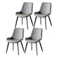 Modern 1/3/4/7 Pieces Dining Set Rectangle Sintered Stone Dining Table Set 4 Grey Chairs Clearhalo 'Dining Room Sets' 'Dining Tables & Seating' 'dining_room_set' 'furn' 'furn_dining_room_set' 'Furniture' 'furniture_dining_room_set' 'Kitchen & Dining Furniture' 'kitchen&dining_furn' 'kitchen' 4429269