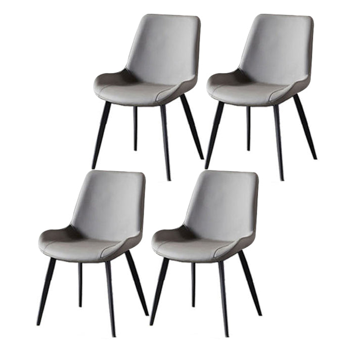 Modern 1/3/4/7 Pieces Dining Set Rectangle Sintered Stone Dining Table Set 4 Grey Chairs Clearhalo 'Dining Room Sets' 'Dining Tables & Seating' 'dining_room_set' 'furn' 'furn_dining_room_set' 'Furniture' 'furniture_dining_room_set' 'Kitchen & Dining Furniture' 'kitchen&dining_furn' 'kitchen' 4429269