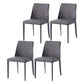 Modern 1/3/4/7 Pieces Dining Set Rectangle Sintered Stone Dining Table Set 4 Dark Grey Chairs Clearhalo 'Dining Room Sets' 'Dining Tables & Seating' 'dining_room_set' 'furn' 'furn_dining_room_set' 'Furniture' 'furniture_dining_room_set' 'Kitchen & Dining Furniture' 'kitchen&dining_furn' 'kitchen' 4429271