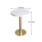 Metal Industrial Pedestal Dining Table Marble Top Table for Dining Room Clearhalo ' dining_table' 'Dining Tables & Seating' 'Dining Tables' 'furn' 'furn_dining_table' 'Furniture' 'furniture_dining_table' 'Kitchen & Dining Furniture' 'kitchen&dining_furn' 'kitchen' 'kitchen_dining_table' 4429382