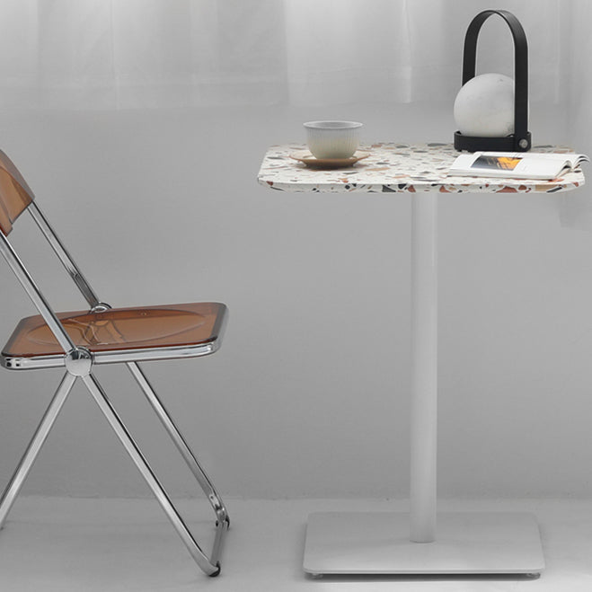 Industrial Metal Pedestal Dining Table Sintered Stone Table for Dining Room Clearhalo ' dining_table' 'Dining Tables & Seating' 'Dining Tables' 'furn' 'furn_dining_table' 'Furniture' 'furniture_dining_table' 'Kitchen & Dining Furniture' 'kitchen&dining_furn' 'kitchen' 'kitchen_dining_table' 4429395