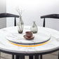 Modern White Standard Dining Table Round Marble Dining Table with Pedestal Base Clearhalo ' dining_table' 'Dining Tables & Seating' 'Dining Tables' 'furn' 'furn_dining_table' 'Furniture' 'furniture_dining_table' 'Kitchen & Dining Furniture' 'kitchen&dining_furn' 'kitchen' 'kitchen_dining_table' 4429444