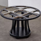 Modern White Standard Dining Table Round Marble Dining Table with Pedestal Base Clearhalo ' dining_table' 'Dining Tables & Seating' 'Dining Tables' 'furn' 'furn_dining_table' 'Furniture' 'furniture_dining_table' 'Kitchen & Dining Furniture' 'kitchen&dining_furn' 'kitchen' 'kitchen_dining_table' 4429446