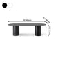 Oval Solid Wood Dining Table Modern Dinette Table with Double Pedestal Base Clearhalo ' dining_table' 'Dining Tables & Seating' 'Dining Tables' 'furn' 'furn_dining_table' 'Furniture' 'furniture_dining_table' 'Kitchen & Dining Furniture' 'kitchen&dining_furn' 'kitchen' 'kitchen_dining_table' 4429482