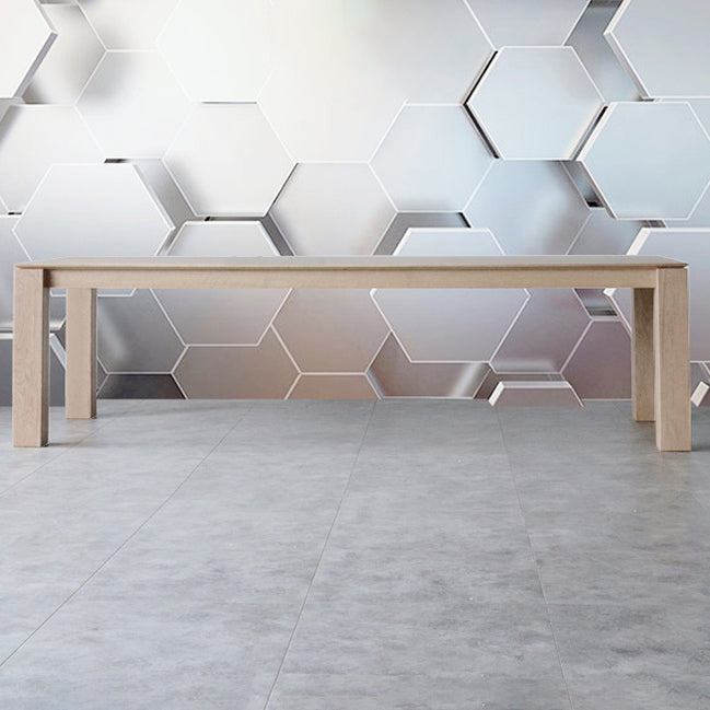 Wood Dining Table Rectangle Modern Table with 4 Legs for Restaurant 86.6"L x 35.4"W x 29.5"H Without Chairs Clearhalo ' dining_table' 'Dining Tables & Seating' 'Dining Tables' 'furn' 'furn_dining_table' 'Furniture' 'furniture_dining_table' 'Kitchen & Dining Furniture' 'kitchen&dining_furn' 'kitchen' 'kitchen_dining_table' 4429485