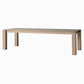 Wood Dining Table Rectangle Modern Table with 4 Legs for Restaurant 94.5"L x 39.4"W x 29.5"H Without Chairs Clearhalo ' dining_table' 'Dining Tables & Seating' 'Dining Tables' 'furn' 'furn_dining_table' 'Furniture' 'furniture_dining_table' 'Kitchen & Dining Furniture' 'kitchen&dining_furn' 'kitchen' 'kitchen_dining_table' 4429486