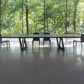 Industrial Solid Wooden Table Restaurant Rectangle Dining Table with Double Pedestal Base 94.5"L x 39.4"W x 29.5"H Without Chairs Clearhalo ' dining_table' 'Dining Tables & Seating' 'Dining Tables' 'furn' 'furn_dining_table' 'Furniture' 'furniture_dining_table' 'Kitchen & Dining Furniture' 'kitchen&dining_furn' 'kitchen' 'kitchen_dining_table' 4429543
