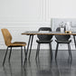Modern Metal Dining Side Chair Solid Back Dining Armless Chair for Restaurant Use Clearhalo ' kitchen&dining_furn' 'Dining Chairs' 'Dining Tables & Seating' 'dining_chair' 'furn' 'furn_dining_chair' 'Furniture' 'furniture_dining_chair' 'Kitchen & Dining Furniture' 'kitchen' 4429684