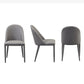 Contemporary Design Armless Solid Back Side Chairs Leather Dining Chairs for Home Clearhalo ' kitchen&dining_furn' 'Dining Chairs' 'Dining Tables & Seating' 'dining_chair' 'furn' 'furn_dining_chair' 'Furniture' 'furniture_dining_chair' 'Kitchen & Dining Furniture' 'kitchen' 4429726