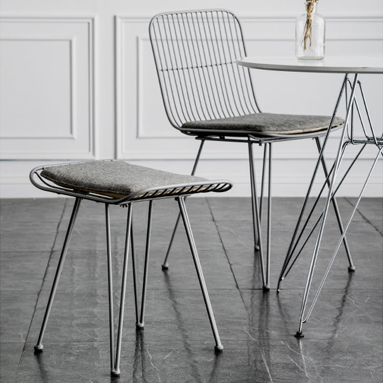 Contemporary Design Open Back Dining Side Chair Armless Dining Side Chairs Clearhalo ' kitchen&dining_furn' 'Dining Chairs' 'Dining Tables & Seating' 'dining_chair' 'furn' 'furn_dining_chair' 'Furniture' 'furniture_dining_chair' 'Kitchen & Dining Furniture' 'kitchen' 4429732