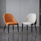 Contemporary Design Armless Solid Back Dining Side Chairs Leather Dining Chairs Clearhalo ' kitchen&dining_furn' 'Dining Chairs' 'Dining Tables & Seating' 'dining_chair' 'furn' 'furn_dining_chair' 'Furniture' 'furniture_dining_chair' 'Kitchen & Dining Furniture' 'kitchen' 4429866